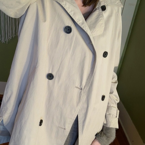 Stradivarius Tan Trench Coat - Picture 3 of 3